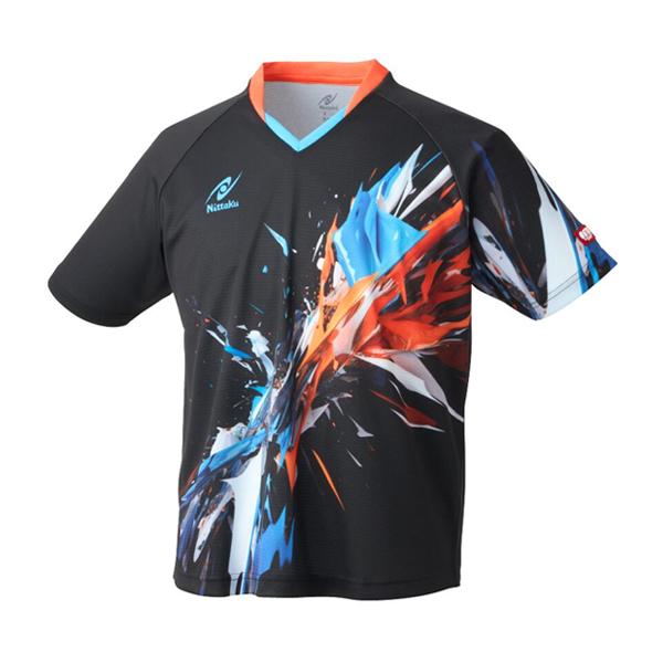 ニッタク   ブライトバーストシャツ   卓球 ユニフォーム トップス キッズ ジュニア メンズ レディース 半袖   ADG0266 | Nittaku | 03