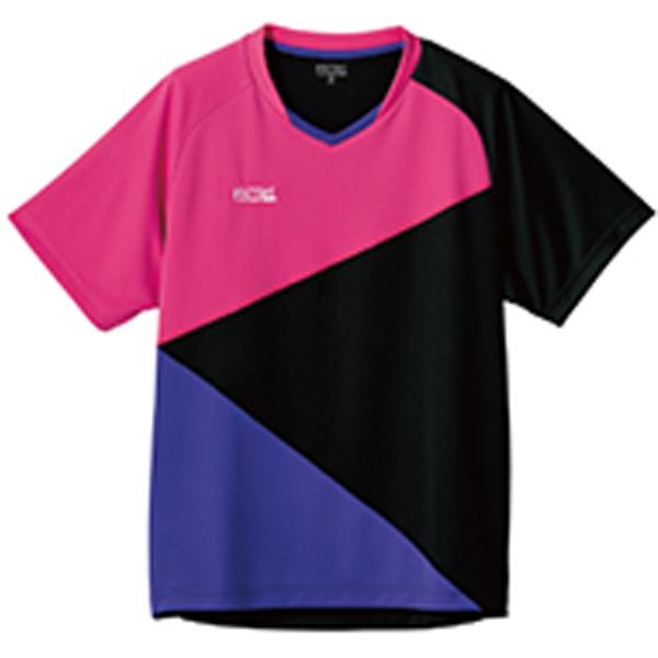 卓球ウェア ユニフォーム Victas トップス ゲームシャツ ブロック カラー Aog0139 半袖 ヴィクタス ゲームウェア スポーツウェア