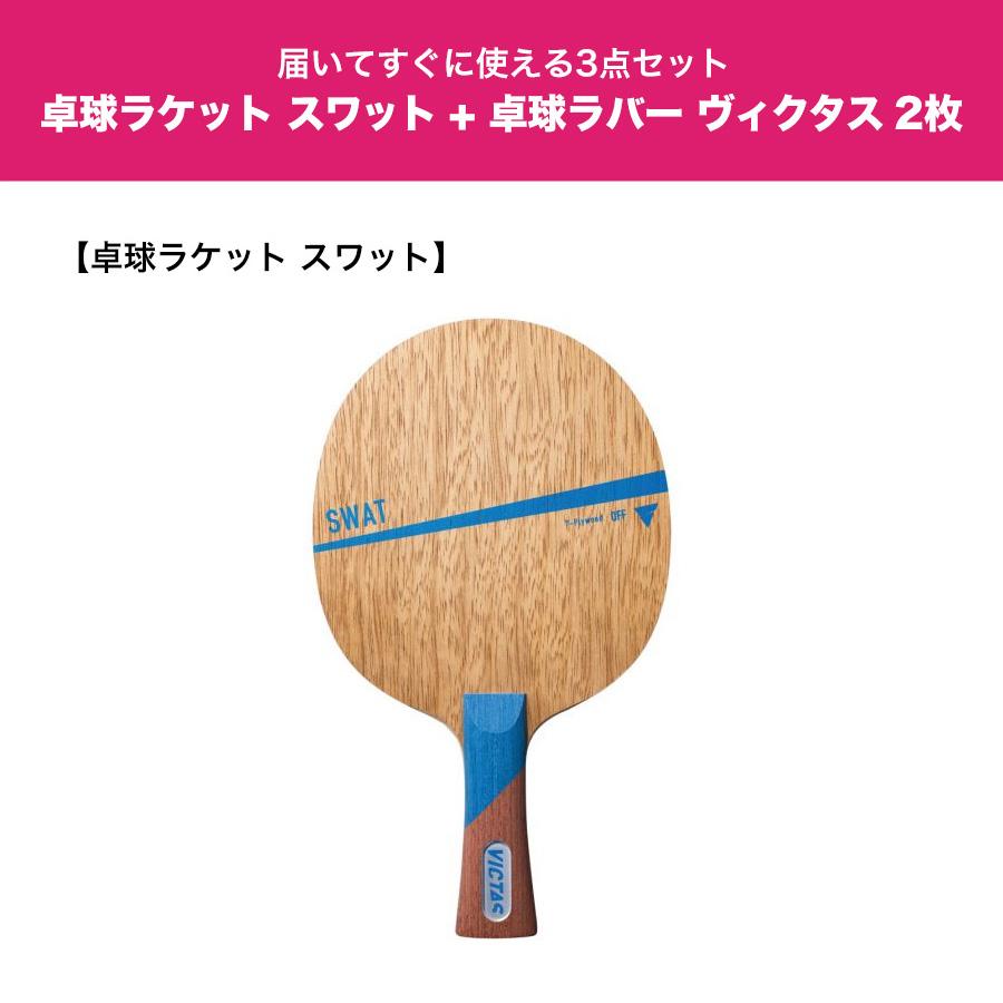 ヴィクタス スターターセット DEZEL&VJNEXT貼り上げラケット