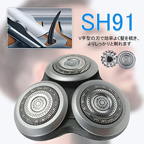 フィリップス対応 9000 シリーズ 替刃 シェーバーブレード SH91 51に