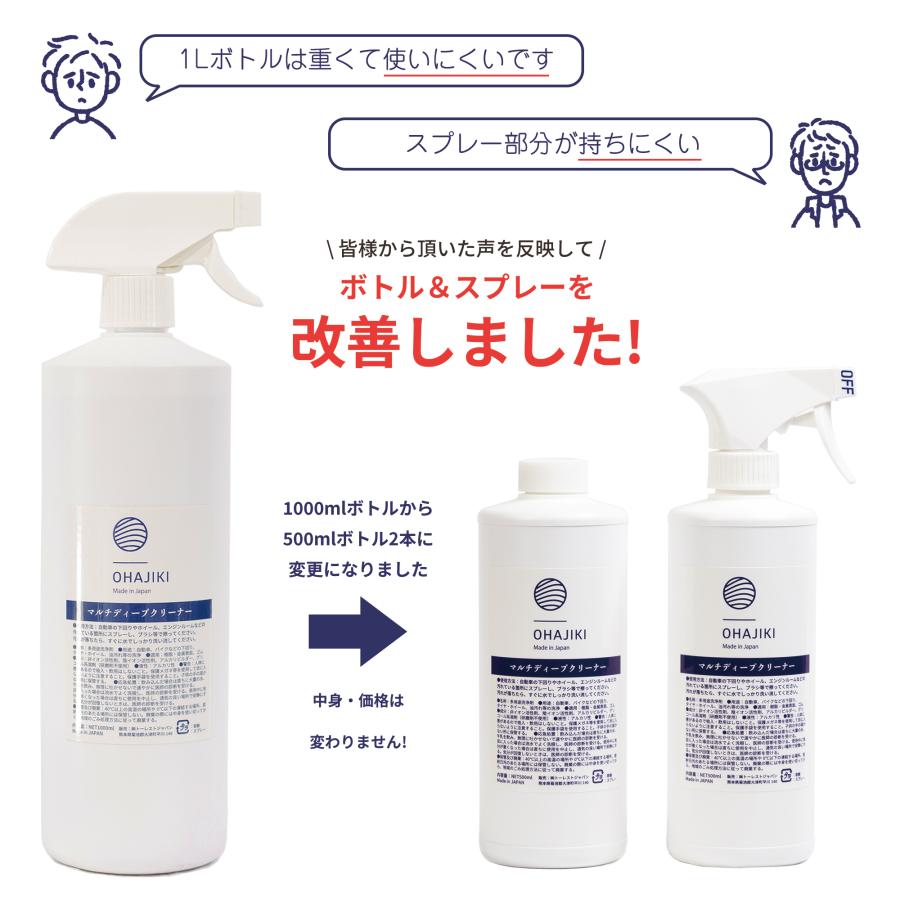 洗車 洗剤 強力 油汚れ洗剤 スプレー 1000ml 業務用 エンジンルーム洗浄 日本製 脱脂クリーナー ホイール洗浄 ヤニ取り 車 パーツ洗浄 マルチディープクリーナー｜tallest｜15