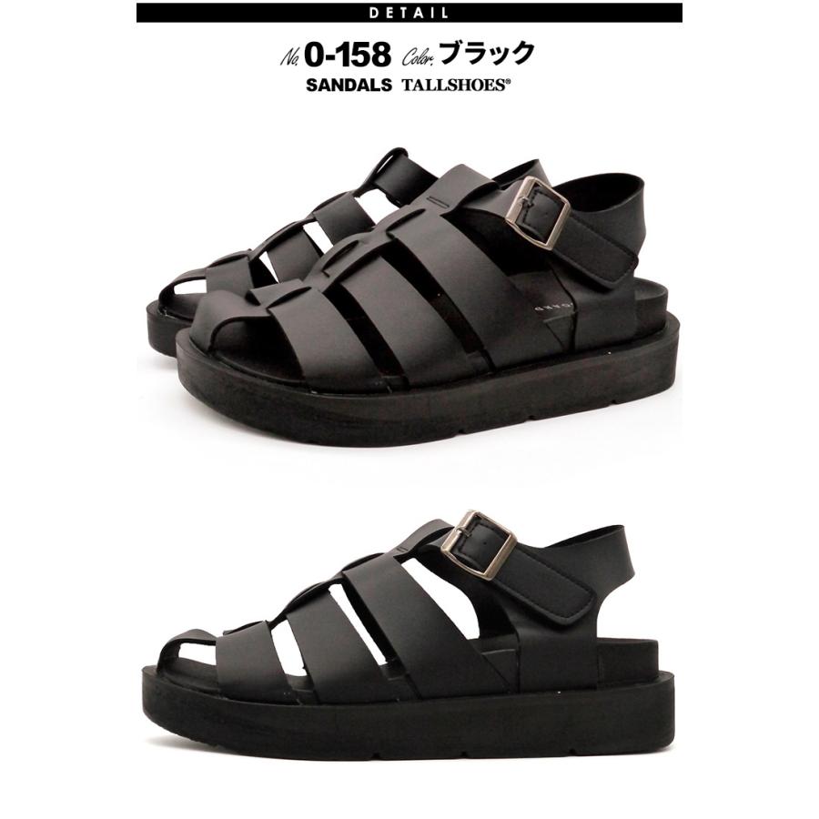 シークレットサンダル メンズ 4cmアップ TALLSHOES トールシューズ
