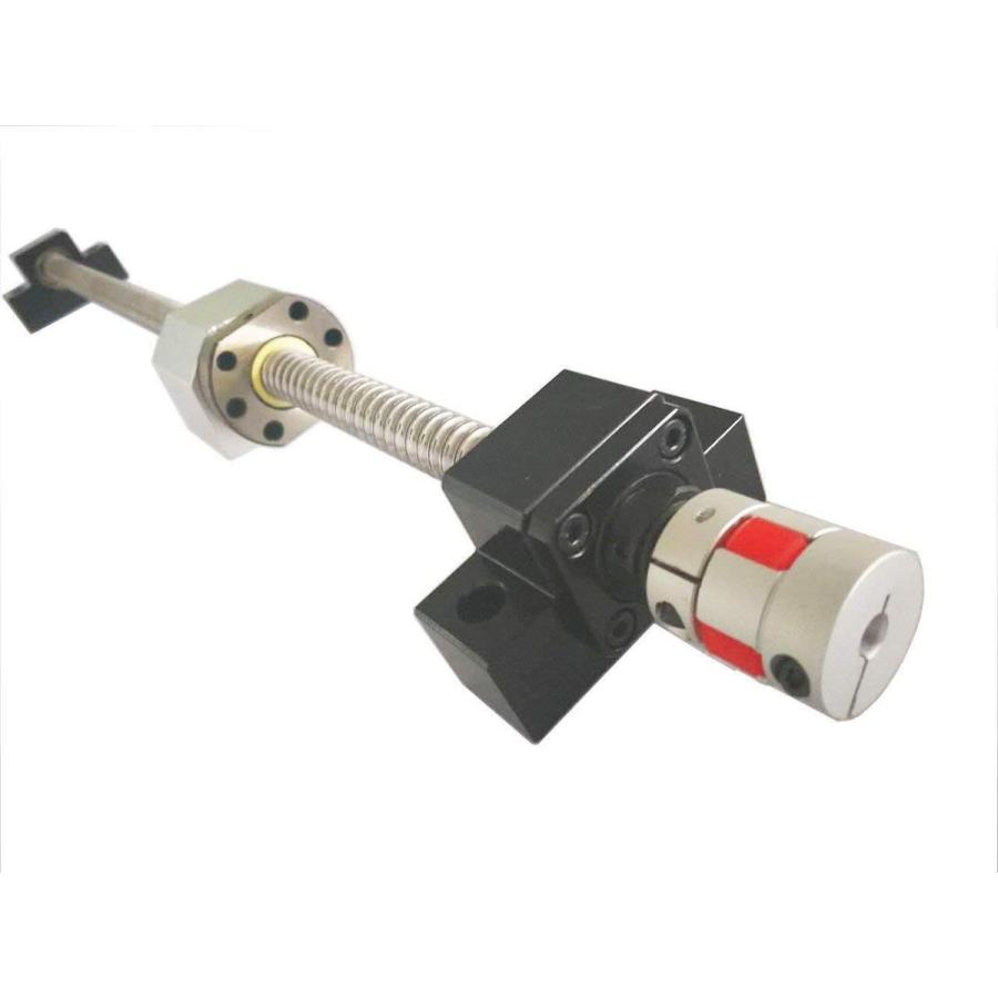 限定価格セール Ten High ボールねじセット1800mm 側角形ekef ナットカップリングねじハウジング付 最安値