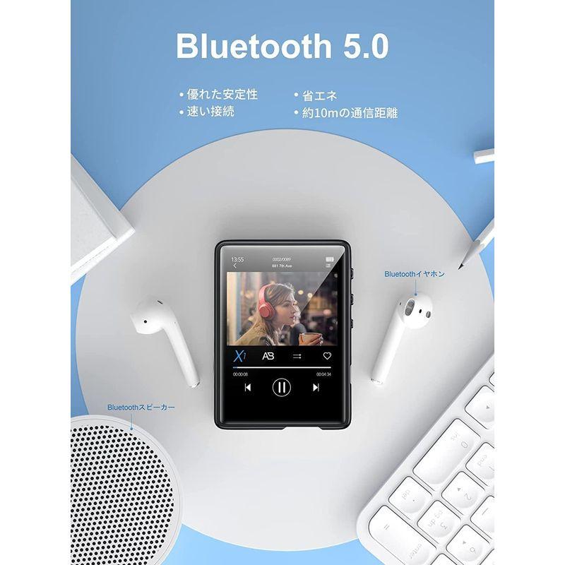 32GB MP3プレーヤー MECHEN Bluetooth5.0 デジタルオーディオプレーヤー 超軽量 ミニ音楽プレーヤー スピーカー内蔵｜tam-store｜03