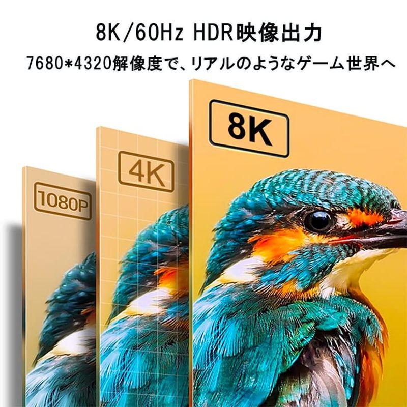 スマート良品 hdmi 分配器 双方向 8K 60HZ 4k 120hz hdmi 切替器 2入力1出力/1入力2出力 同時出力なし Swi｜tam-store｜04