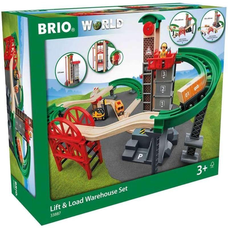 BRIO ( ブリオ ) WORLD ウェアハウスレールセット 対象年齢 3歳~ ( 電車 おもちゃ 木製 レール ) 33887｜tam-store｜12