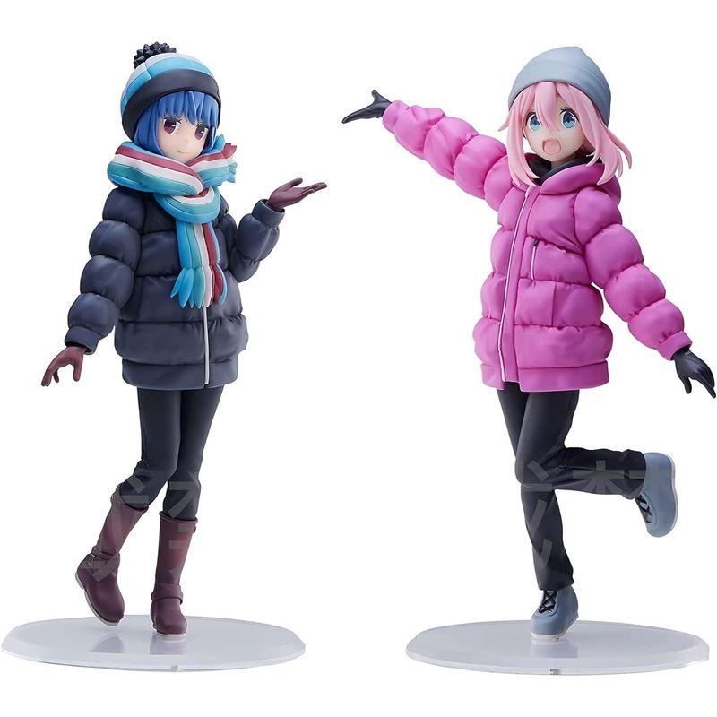 ゆるキャン プレミアム フィギュア 志摩リン 各務原なでしこ 2種