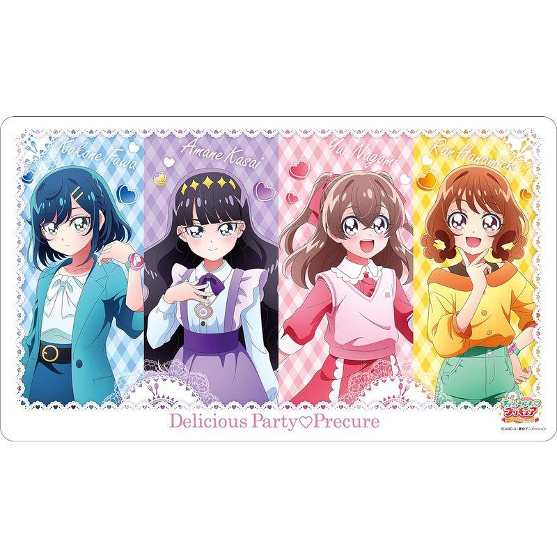 デリシャスパーティ プリキュア キャラクターラバーマット(B
