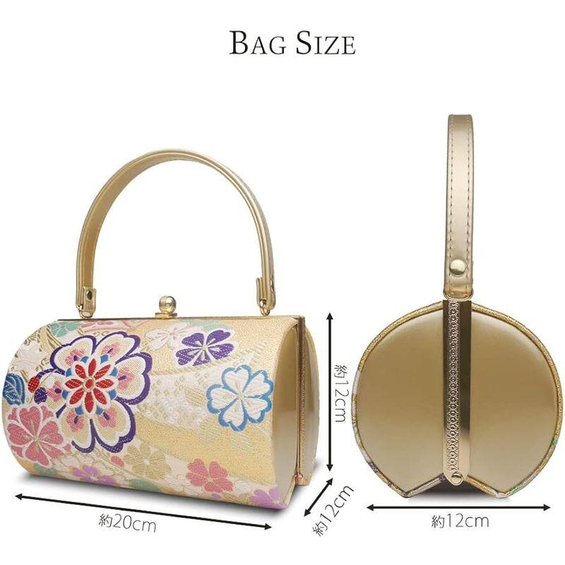 [NISHIORI] 帯地 草履バッグ セット 振袖用 訪問着用 フリーサイズ NISHIORI 帯地 草履バッグ セット 振袖用 訪問着用 フリーサイズ