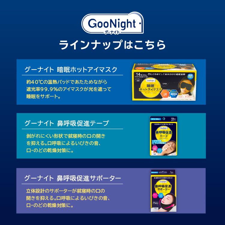 グーナイト 暗眠ホットアイマスク 3セット入 無香料 : Fitty公式タマ