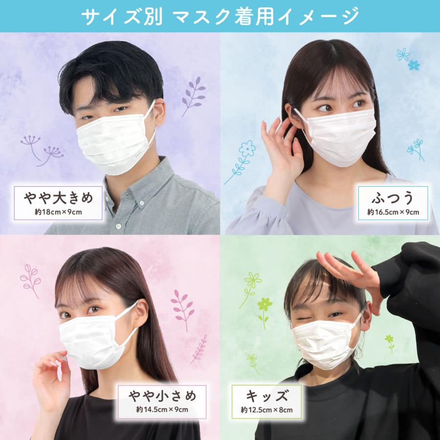 Fitty 【 フィッティ 公式 】 マスク 不織布 やや 小さめ 個包装