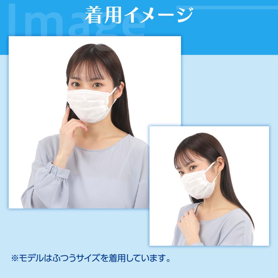 Fitty 【 フィッティ 公式 】 マスク 不織布 ふつう 個包装 プリーツ 7