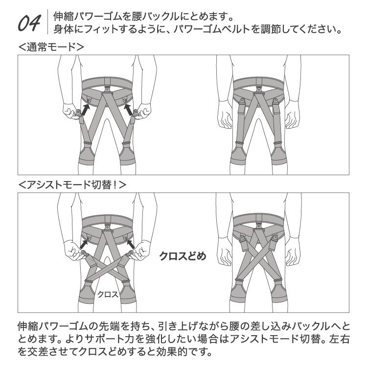 ホルドン モーションアシスト コルセット 黒 ブラック M 腰回り 70 〜 90 cm 男女兼用 上げ下げ 立ち仕事 動作 アシスト 楽 軽減 手洗い | タマガワエーザイ | 09