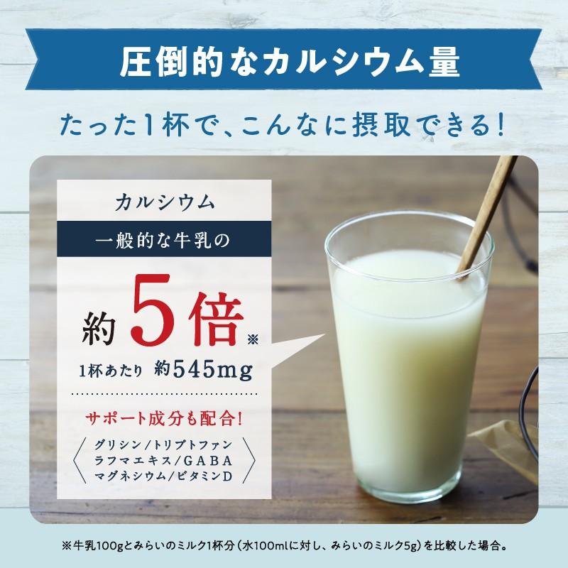 カルシウム サプリ 粉末 美粉屋 みらいのミルク 100g 乳糖不使用 10袋セット 牛乳 豆乳 ライスミルク 穀物 ココナッツ チアシード キヌア 砂糖 着色料 送料無料 | タマチャンショップ | 06