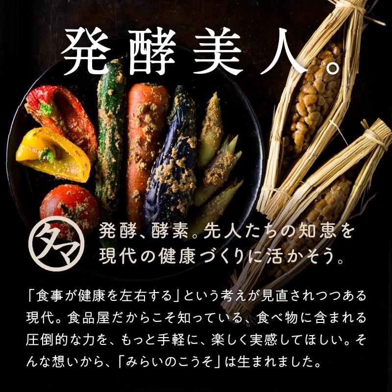 3袋セット 美粉屋 みらいのこうそ 100g 酵素 補酵素 ビタミンC 酵母 麹 配合 ドリンク サプリ 美粉屋 ファスティング 断食 ダイエット 糖質制限 送料無料｜tamachanshop｜12