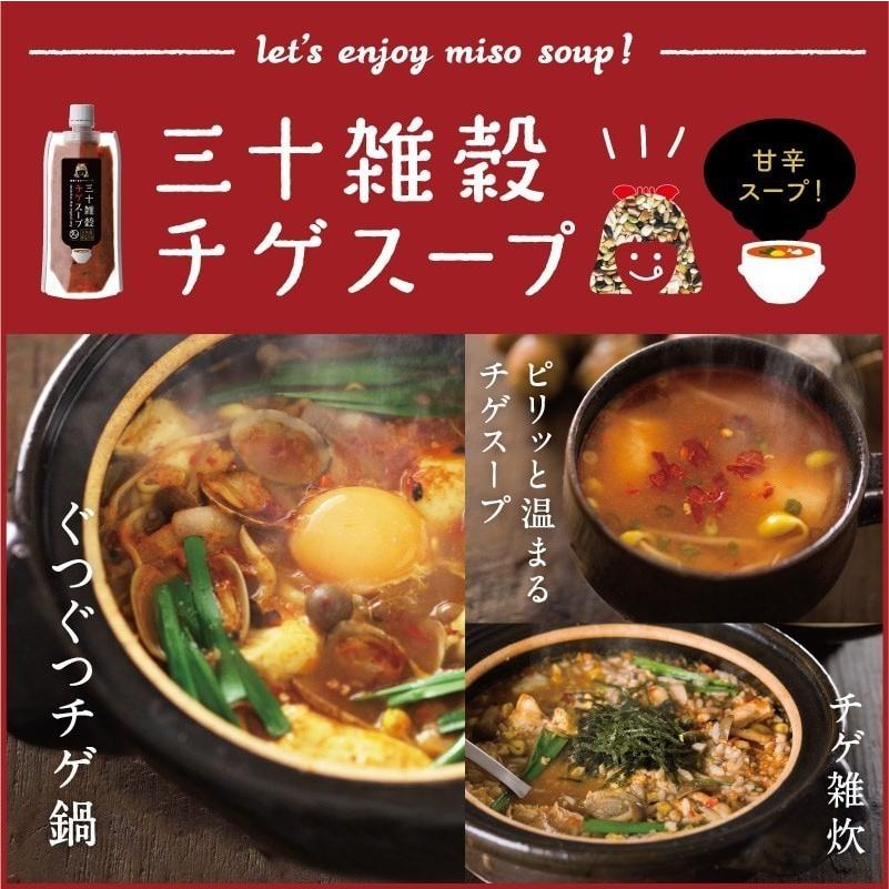 味噌汁 即席 インスタント 国産 三十雑穀 みそスープ 170g 3種セット チゲ 薬膳 チューブ式 キャンプ飯 送料無料 | タマチャンショップ | 09