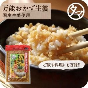 174円 流行のアイテム おかず生姜 130g 国産生姜使用 ジンジャー グルメ 食べる 生姜 ご飯 お供 おつまみ ポイント消化 送料無料