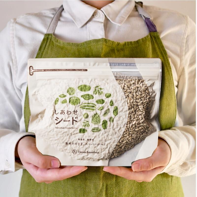 タマチャンショップ ひまわりの種 1kg (250g×4袋) ロースト 無塩 無油