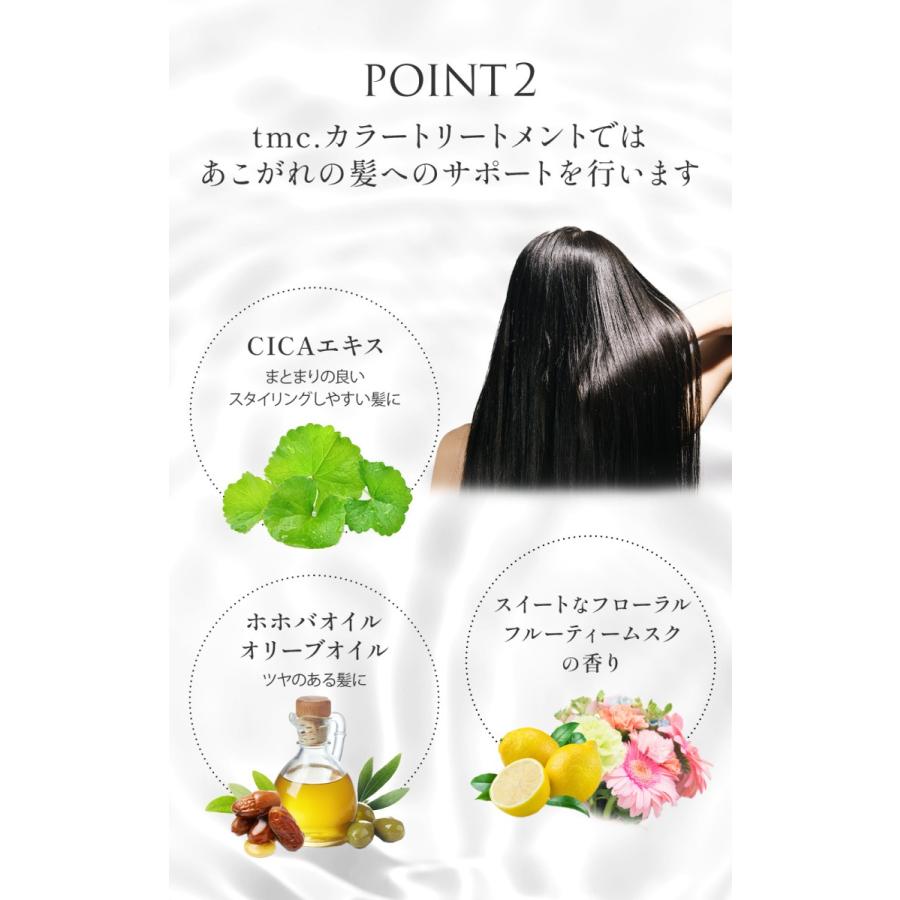 ヘアカラートリートメントライトブラウン 白髪染め2本セット tmc