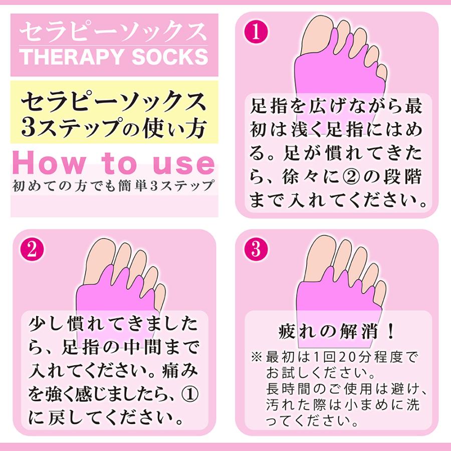 5本指ソックス2足セット セラピーソックス スリーピングソックス