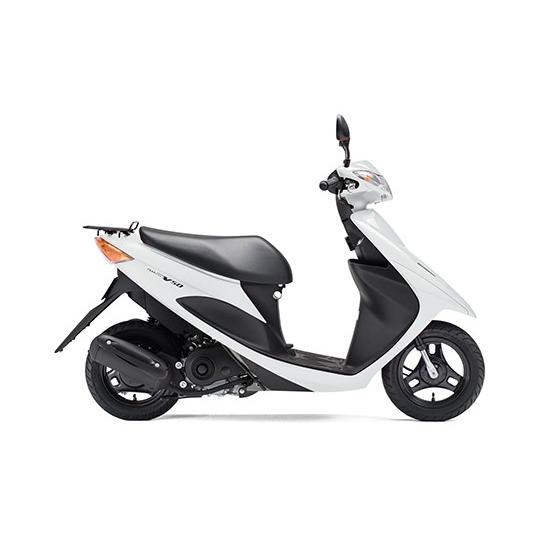 スズキ 新車 現行 アドレスV50 ホワイト(50cc原付) 現金一括払価格