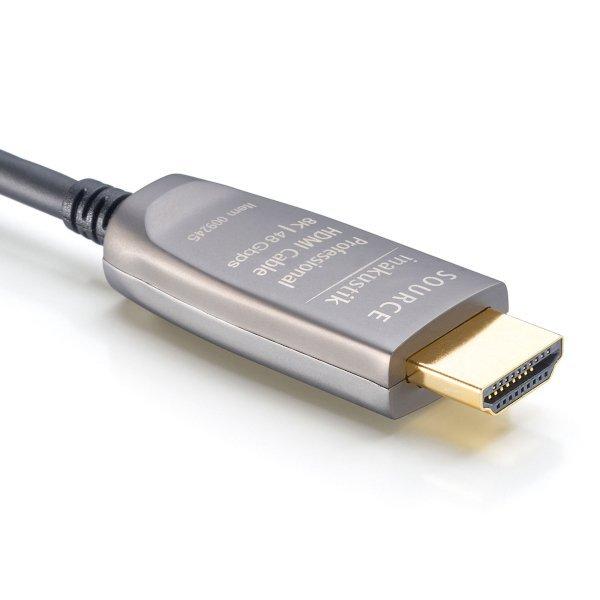 inakustik HDMIケーブル HDMI 2.1 OPTICAL FIBER CABLE 8m インアクー