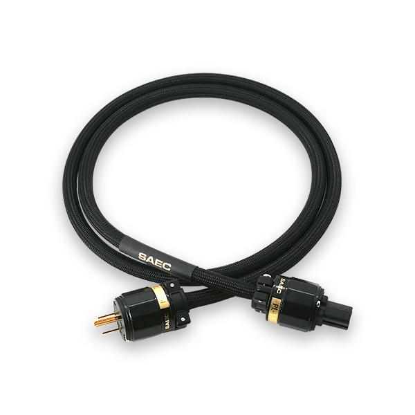 SAEC 電源ケーブル PL-5900M 3m メガネ型プラグ仕様 サエク オーディオ電源ケーブル 3.0m