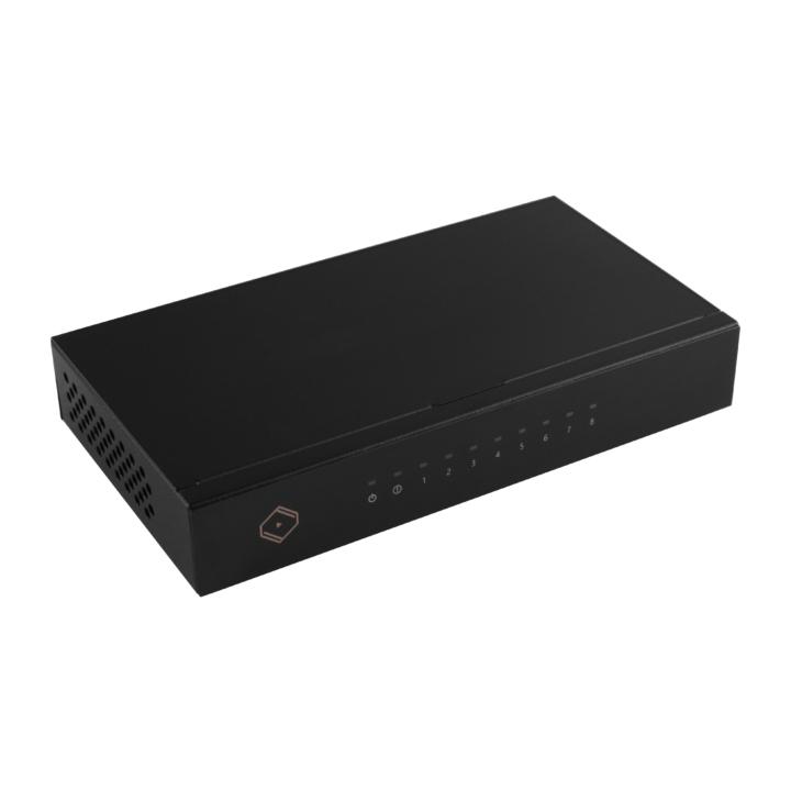 Thunder Data 8ポートスイッチングハブ Silent Angel N8 Black