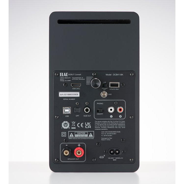 ELAC（エラック） アクティブスピーカー Debut ConneX DCB41 BLACK