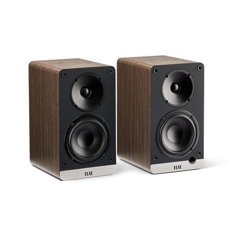 【値下げしました】 ELAC DCB41 ウォールナット色 ELAC アクティブスピーカー Debut ConneX DCB41 WALNUT