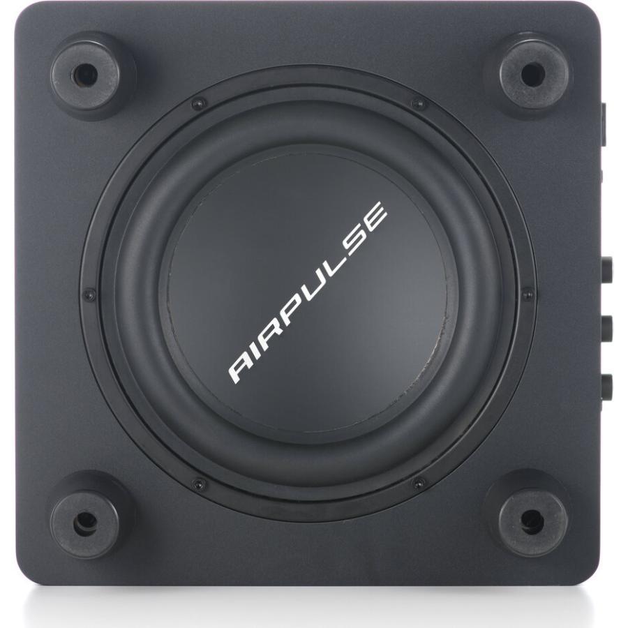 AIRPULSE（エアパルス） サブウーハー SW8 マット・ブラック 単品