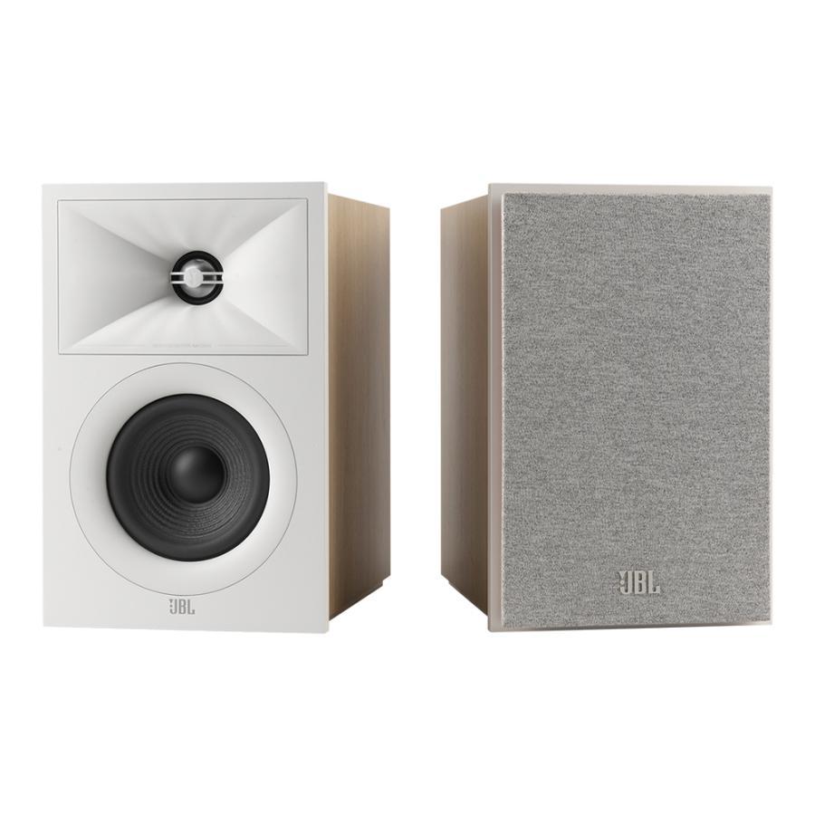 JBL STAGE 240B WHT（ホワイト・ラテ）【ほぼ新品・納品書付】 JBL（ジェイビーエル） スピーカー STAGE 240B WHT ラテ ペア ブック