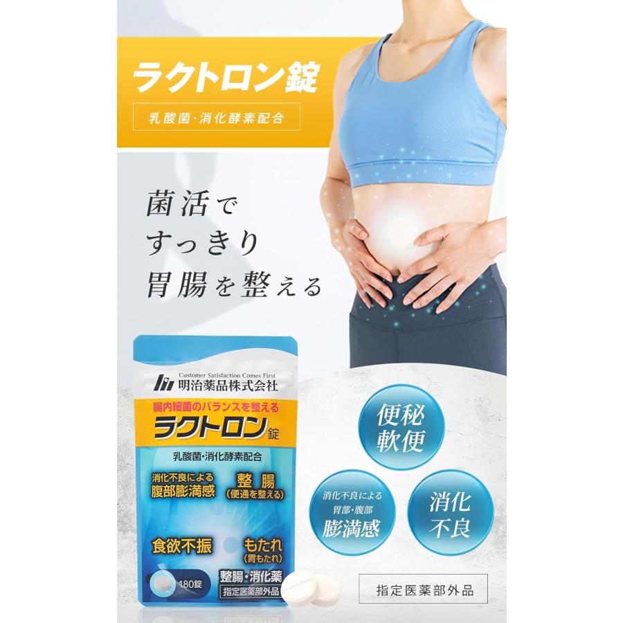 公式 ラクトロン錠 180錠 3袋 指定医薬部外品 整腸 サプリメント 公式 ラクトロン錠 180錠 3袋 指定医薬部外品 整腸 サプリメント