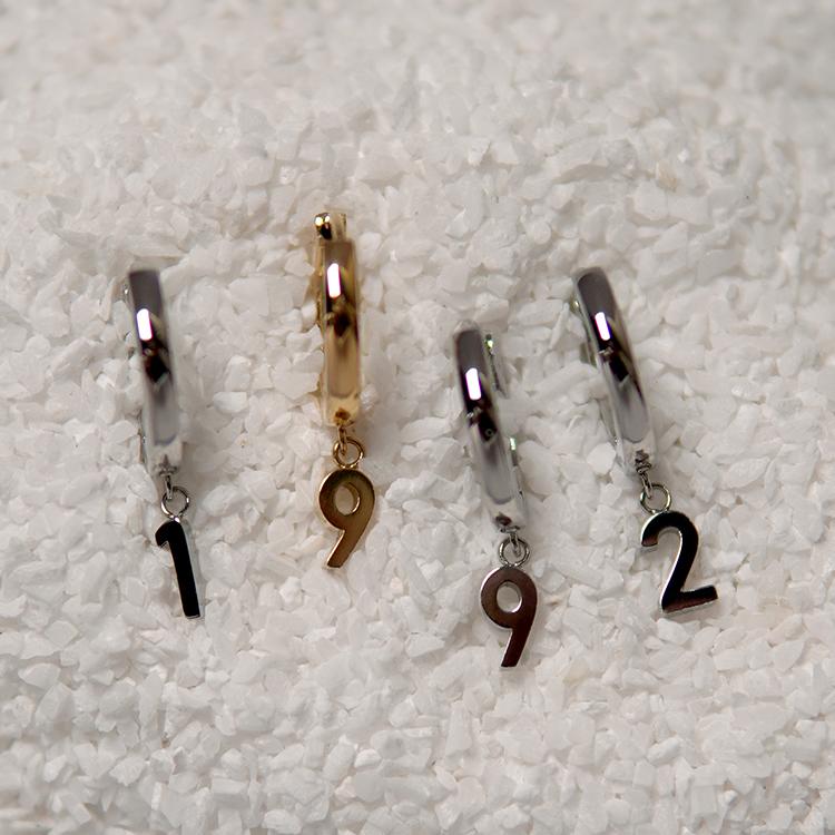 ピアス 金属アレルギー 片耳 セカンドピアス フープ 輪っか 中折れ