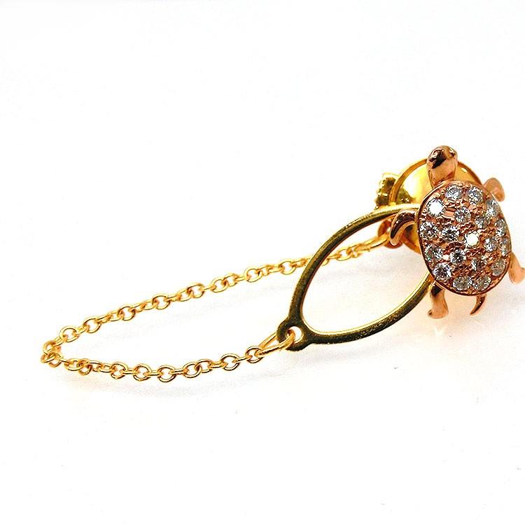 18金 ネクタイピン タイピン ダイヤモンド メンズ アクセサリー 宝石