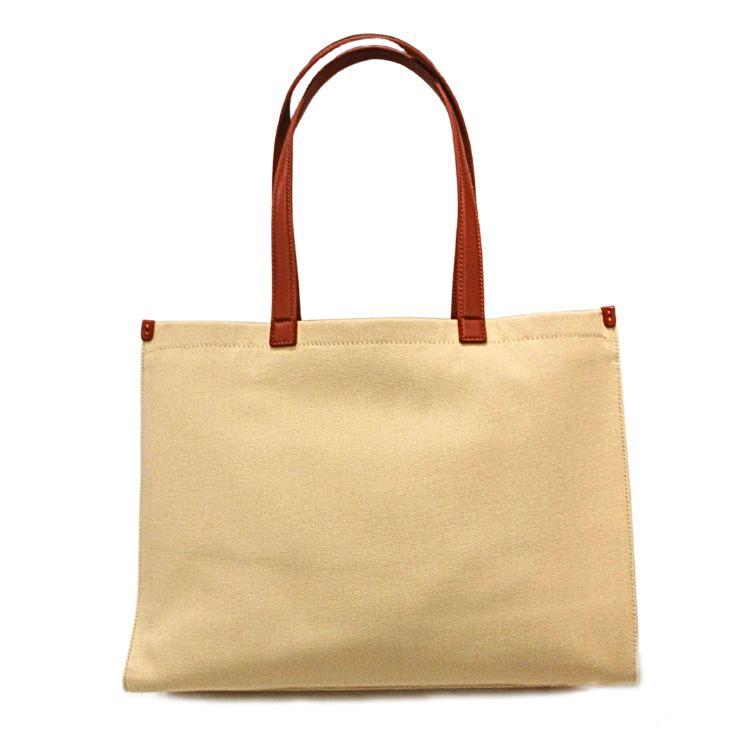 トートバッグ ロゴ キャンバス ショッパーバッグ ツインセット TWINSET