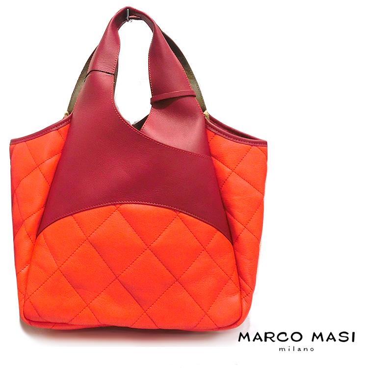 MARCO MASI ハンドバッグ レザー イタリア製 ミラノ MASI(マルコマージ 
