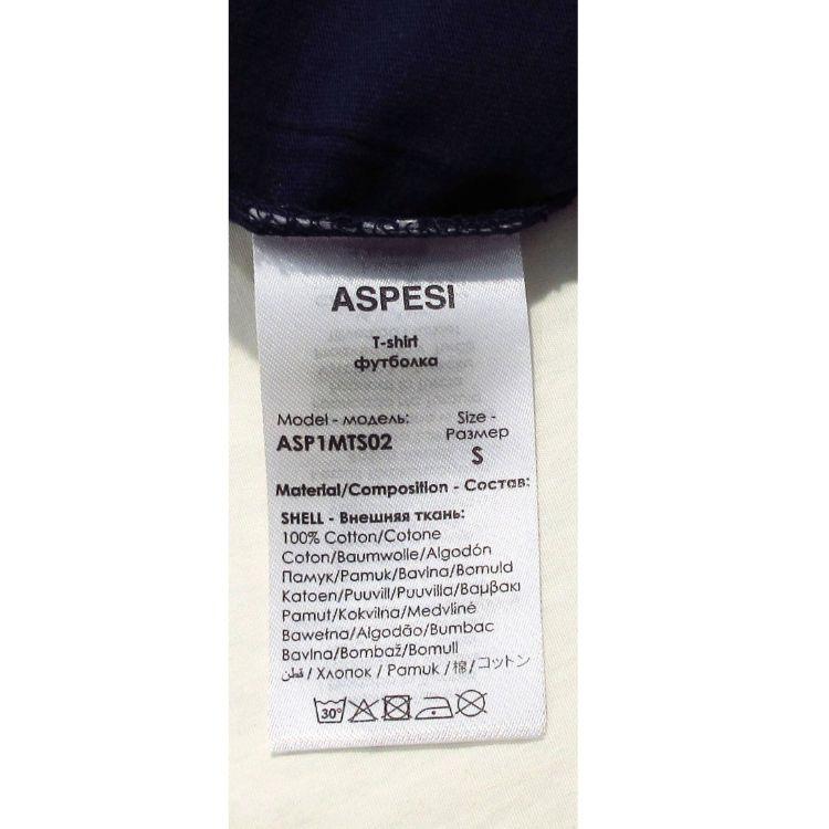 アスペジ Tシャツ 半袖 ASPESI asp1mts02 basic2 ホワイト ネイビー カーキ ミリタリーグリーン ロゴ  トップス アパレル カットソー (t77) | ASPESI | 09