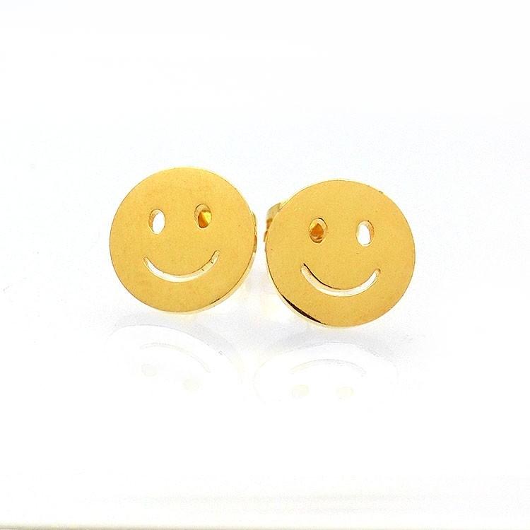 ピアス スマイル フェイス モチーフ スマイリー ニコちゃん ニコニコ  