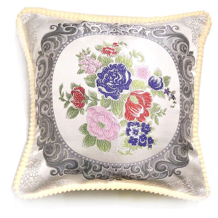 クッションカバー ジャガード 刺繍入り 花柄 ソファ インテリア 花柄 フラワー 自然 おしゃれ エレガント Cushion13 Cushion13 ブランド ジュエリーtamai 通販 Yahoo ショッピング