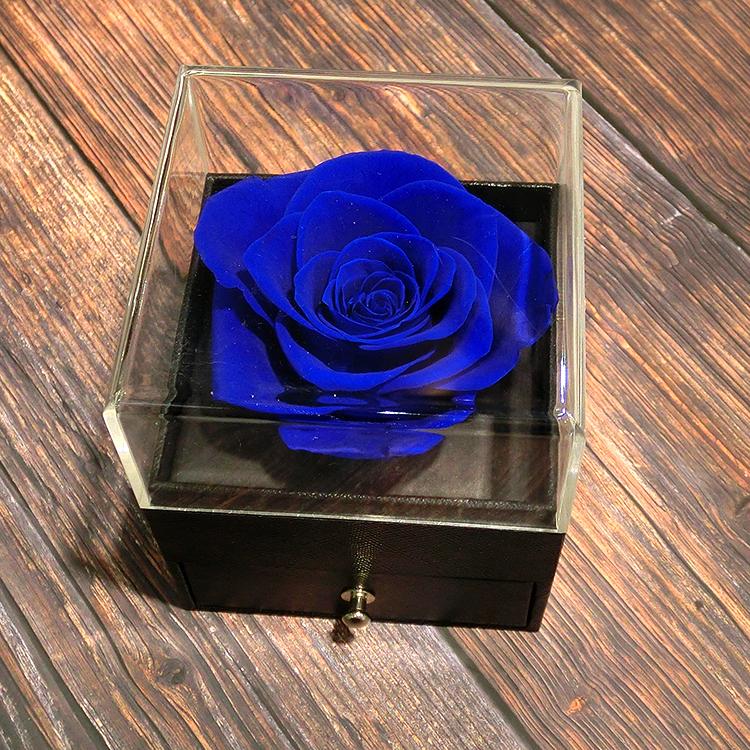ジュエリーボックス プリザーブドフラワー BOX ケース ラッピング 薔薇