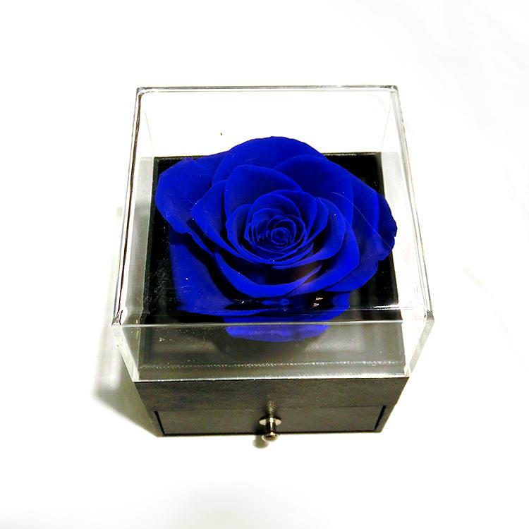 ジュエリーボックス プリザーブドフラワー BOX ケース ラッピング 薔薇