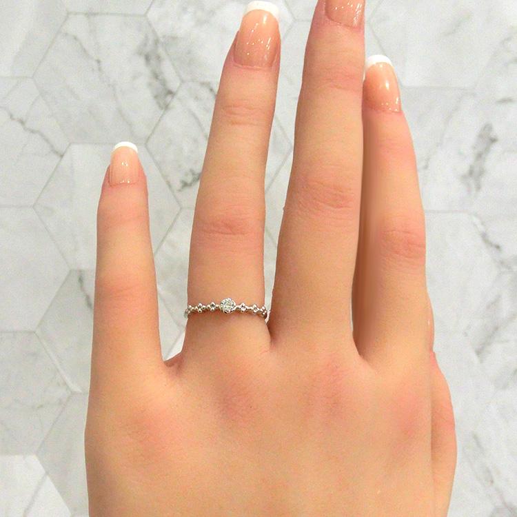 プラチナ ダイヤモンド リング エンゲージ ブライダル 婚約指輪 