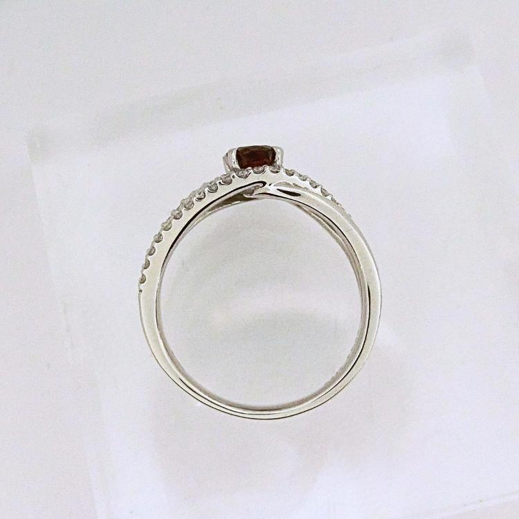 バイカラートルマリン リング プラチナ 10月誕生石 ダイヤモンド 指輪 電気石 11号 T-0.574ct D-0.39ct 豪華 PT900 マゼンタ グリーン (t71)の画像