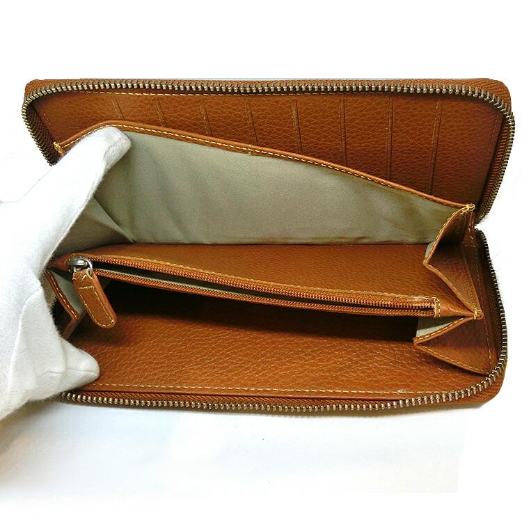 MAXIMA 長財布 イタリア製 マキシマ 本革 ラウンドファスナー