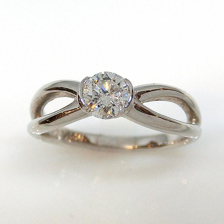 Pt900ダイヤモンドリング1ct ステップカットラウンドブリリアンカット 指輪 ダイヤモンドリング プラチナ PT900 ラウンドブリリアントカット