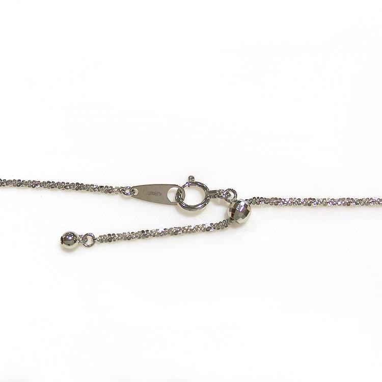 白蝶 真珠 ネックレス ダイヤモンド パール 15.5mm 18金 ホワイトゴールド K18WG 入学式 フォーマル 豪華_3