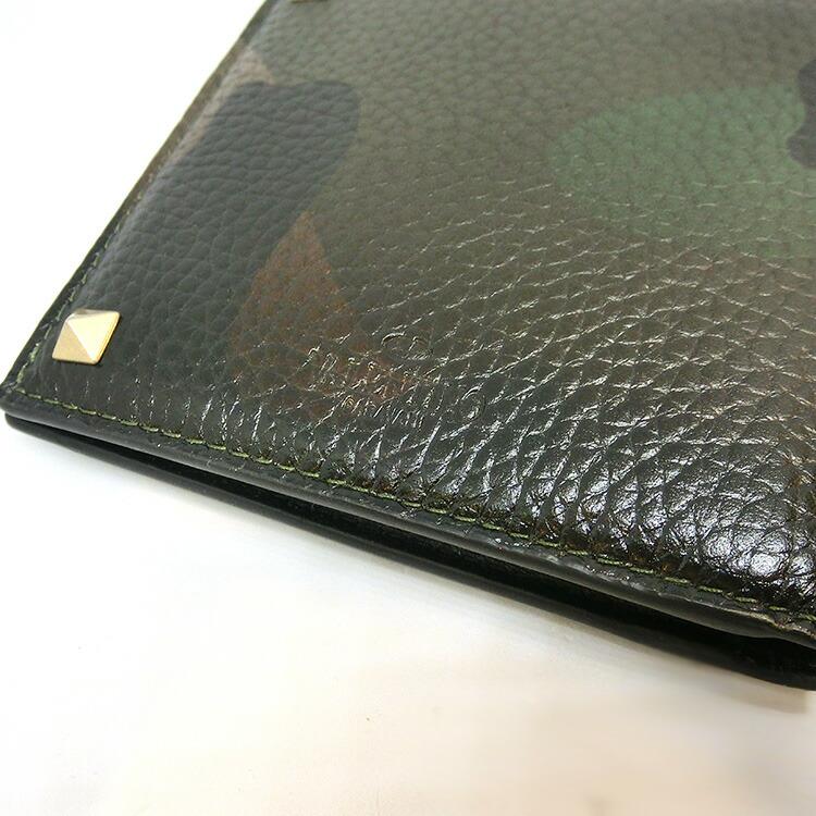 VALENTINO ヴァレンティノ 財布 バレンチノ 二つ折り 迷彩 VALENTINO ヴァレンティノ 財布 バレンチノ 二つ折り 迷彩