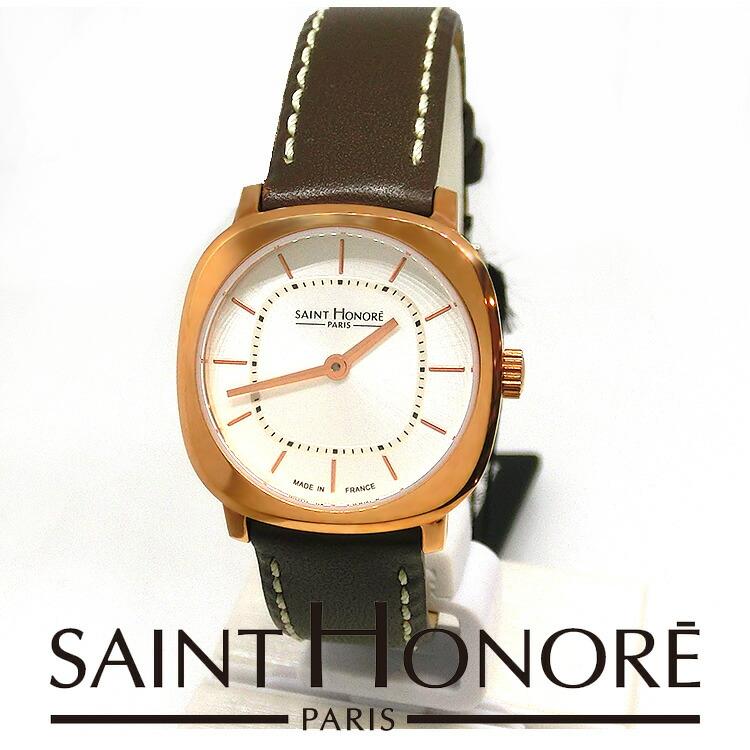 サントノーレ 腕時計 SAINT HONORE made in France 革ベルト サントノーレ 腕時計 SAINT HONORE made in France 革ベルト