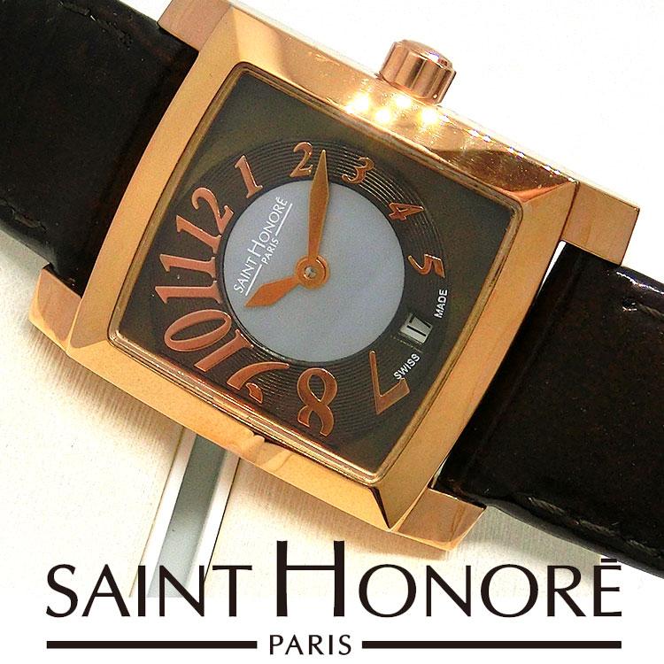 サントノーレ 腕時計 SAINT HONORE swiss made スイス 時計 sn7310278 革ベルト アナログ レディース 母の日 :  sn7310278 : ブランド・ジュエリーTAMAI - 通販 - Yahoo!ショッピング